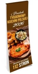 Kalendarz 2026 tygodniowy poradnik kuchni polskiej - Kalpol