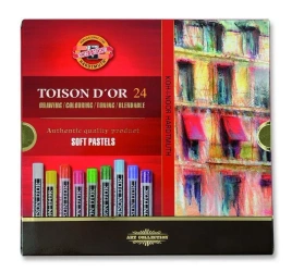 Kredki Pastele suche Toison D'or 24 kolory - Koh-I-Noor