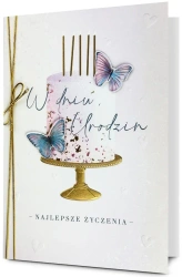 Karnet urodziny - Pan Dragon