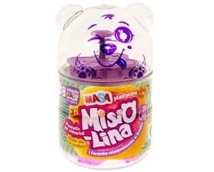 Misiolina Masa plastyczna czerwona 60g + 1 foremka - EPEE