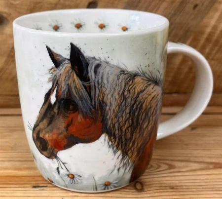 Kubek M50 Koń i kwiaty - Alex Clark