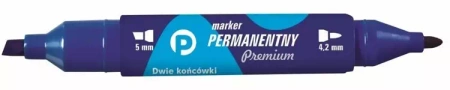 Marker perman. nieb. 2 końcówki (12szt.) KM502-N2 - Tetis