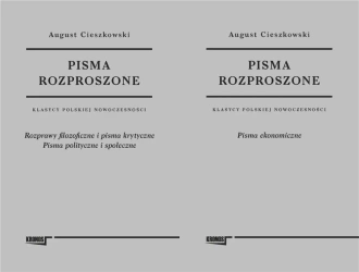 Pisma rozproszone T.1-2 - August Cieszkowski