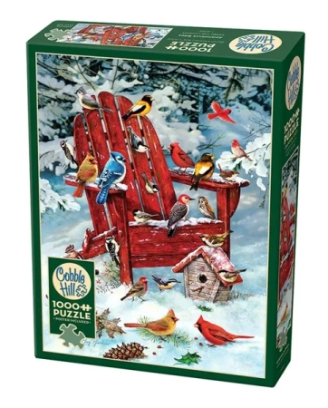 Puzzle 1000 Fotel dla ptaków G3 - Cobble Hill