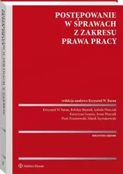 Postępowanie w sprawach z zakresu prawa pracy - praca zbiorowa