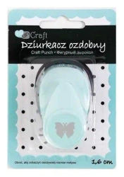 Dziurkacz ozdobny 1,6cm motyl - Dalprint dpCraft