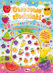 Owocowe słodziaki. 28 pachnących naklejek - Elżbieta Korolkiewicz