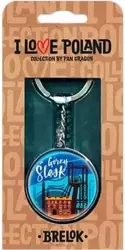 Brelok I love Poland Górny Śląsk ILP-BRE-A-KAT-02 - Pan Dragon
