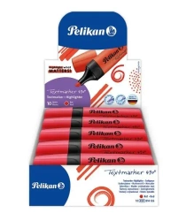 Zakreślacz 490 czerwony (10szt) - PELIKAN
