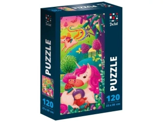 Puzzle 120 De.tail. Tęczowy spacer - Roter Kafer