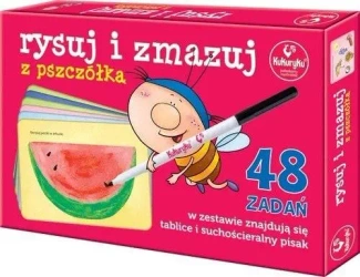 Rysuj i zmazuj z pszczółką - Kukuryku
