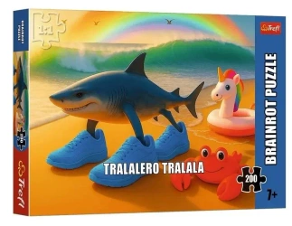 Puzzle 200 BrainRots Tralalero Tralala - Trefl