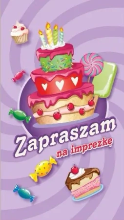 Zaproszenie Urodziny dziecięce (10szt) - Astro Atelier