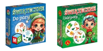 2W1 GRA ALE PARY ŚWIĄTECZNE + GRA DO PARY ŚWIĄTECZNE