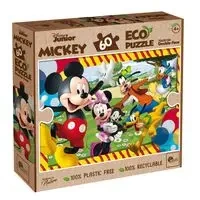 Puzzle 60 dwustronne Eko Disney Junior Mickey - Lisciani