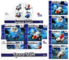 Klocki konstrukcyjne Kosmos ALLEBLOX (12szt)