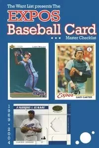 The Expos Baseball Card Master Checklist - Scott Richard