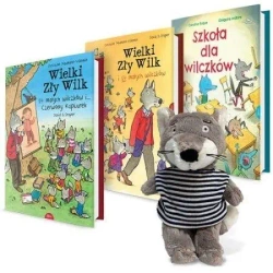 Pakiet: Wielki zły wilk + maskotka - Christine David Naumann-Villemin B Draper