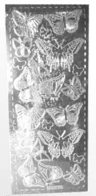 Stiker ażurowy złoty - Galeria Hobby