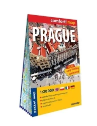 Comfort!map Prague pocket 1:20 000 w.2023 - praca zbiorowa