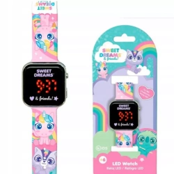 Zegarek LED z kalendarzem Sweet Dreams KL11621 Kids Euroswan