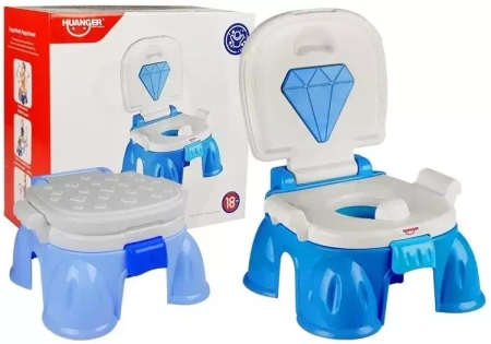 Nocnik z diamentem niebieski - Leantoys