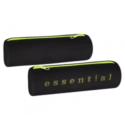 Piórnik silikon 1zamek essential czarny - STARPAK