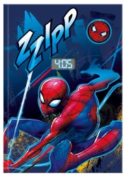 Notatnik z zegarkiem LCD Spiderman SPD7049 - Kids Euroswan