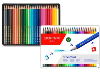 Kredki Fancolor 30 kolorów - Carandache
