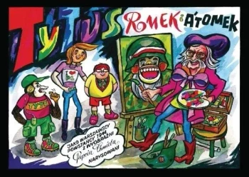 Tytus, Romek i A'Tomek jako warszawscy Powstańcy.. - Henryk J. Chmielewski