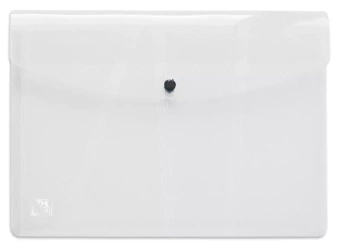 Teczki kopertowe A4 Oxford Hawai, bezbarwne