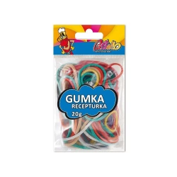 Gumki recepturki 20g mix kolorów - Alfa Pastello