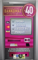 Karnet Urodziny 40 damskie - YEKU
