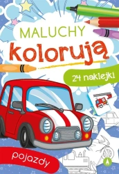 Maluchy kolorują. Pojazdy - Wydawnictwo Skrzat