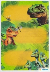 Naklejki szkolne - Dinozaury 9szt - Herma