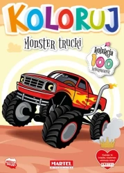 Koloruj - Monster trucki - praca zbiorowa