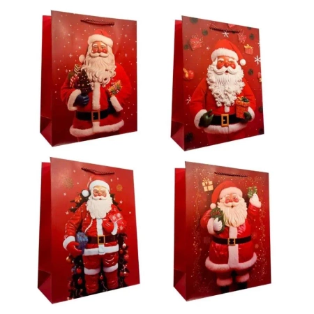 Torebka prezentowa S Boże Narodzenie mix - Ju-Piter