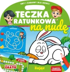 Teczka ratunkowa na nudę - zając - praca zbiorowa