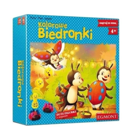 Gra - Zagraj ze mną. Kolorowe biedronki - Egmont