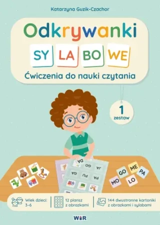 Odkrywanki sylabowe. Ćw. do nauki czytania 1 - Katarzyna Guzik-czachor