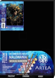 Malowanie po numerach 40x50cm - Promień złota - ASTRA papiernicze