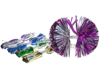 Pompony cheerleaderki dwustronne MIX - ADAR