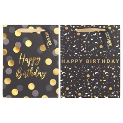 Torba prezentowa Party 18x23x10cm mix STRIGO