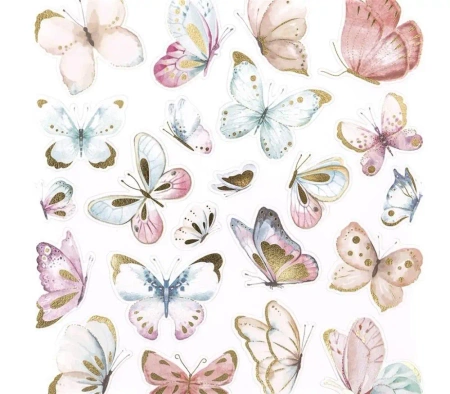 Naklejki boho butterflies 22szt - Dalprint dpCraft