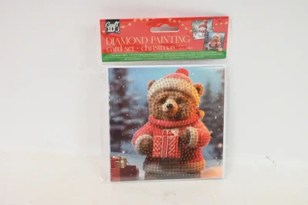 CCG XMAS diament.mozaika 2szt 13x13 CR8024 55814