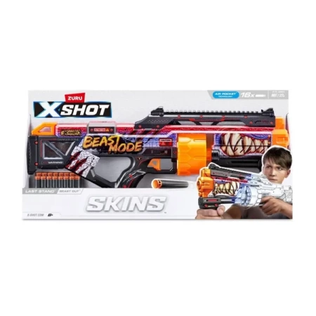 Wyrzutnia SKINS LAST STAND Beast OuT - ZURU X-Shot