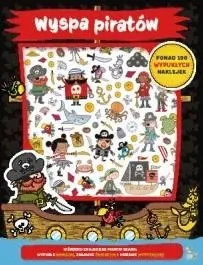 Wyspa piratów - 100 wypukłych naklejek - praca zbiorowa