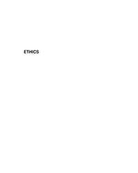 Ethics - MD
