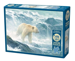 Puzzle 500 Niedźwiedź polarny 112266 - Cobble Hill