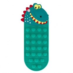 Piórnik silikon 1zamek Dino - STARPAK